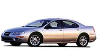 Размер дворников Chrysler 300M [LH]