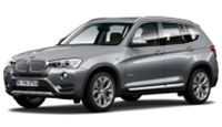 Размер дворников BMW X3 [F25]