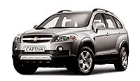 Размер дворников Chevrolet Captiva [KL1C]